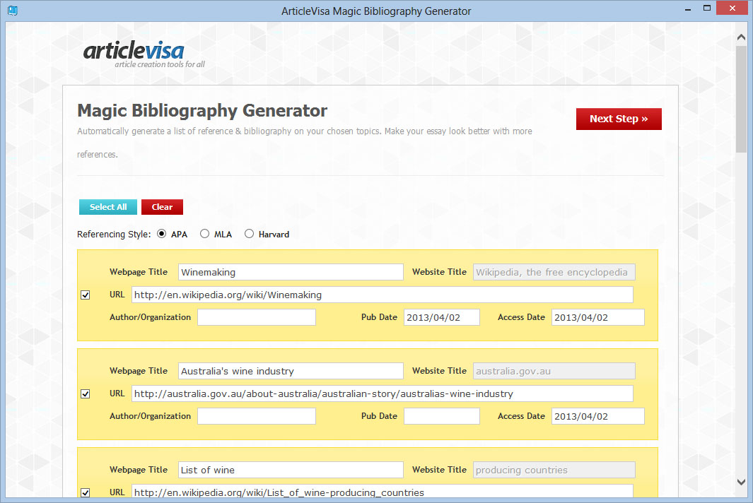 Citation Generator Online:Editing Tools Available 24/7